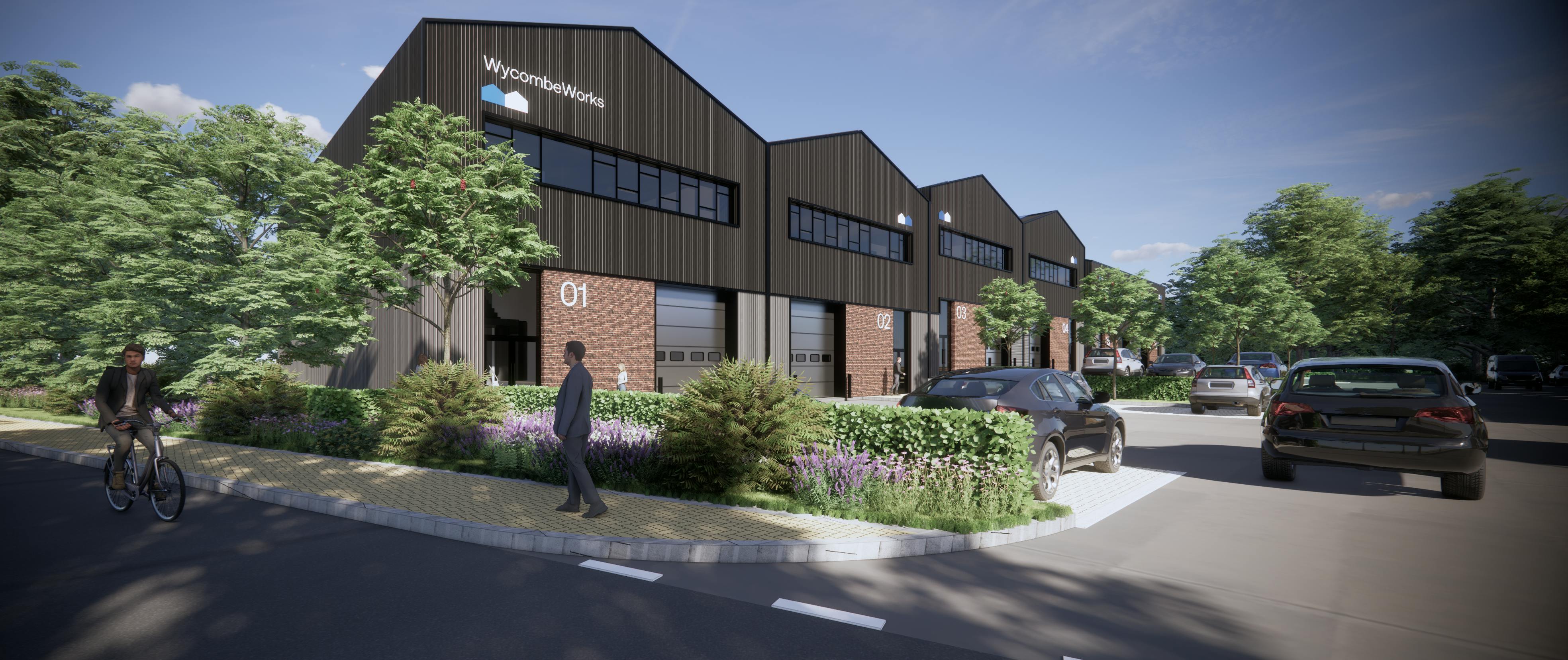 Wycombe Works, Abbey Barn Park, High Wycombe, Industrial For Sale - CGI_001.png
