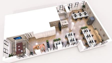 7 Birchin Lane, London, Office To Let - 6th floor plan