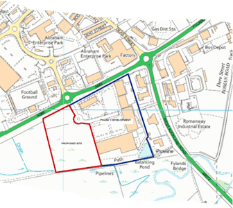 Phase 2 - 90,000 sqft, Bishop Auckland Retail & Leisure Park, Bishop Auckland, D2 (Assembly and Leisure) / Leisure / Restaurant / Cafe / Retail To Let - Location Plan.png