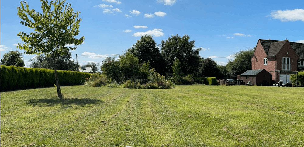 Land at Laughton - Rear view