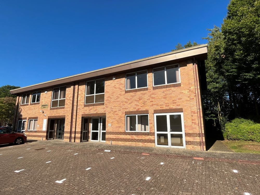 The property provides an attractive, refurbished, ground floor suite set within a semi-detached, two-storey brick-built building with tiled roof, casement windows and external doors. LED lighting and new carpeting has been installed, with full redecoration throughout.
WC’s are shared, providing separate male and female toilet facilities to ground floor. Separate kitchen facilities are installed to both ground and first floors. 3 car parking spaces are allocated to ground floor.