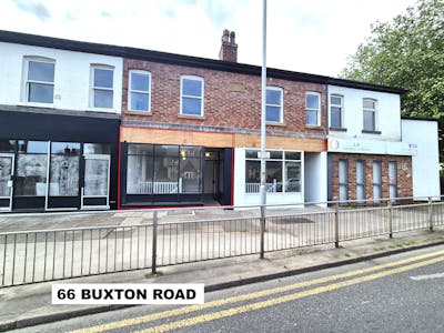 64 & 66 Buxton Road, Stockport, Office / Retail To Let - 66 FRONT ANGLE.jpg