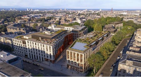 The Network, New Town Quarter, Edinburgh, Office To Let - Aerial.JPG