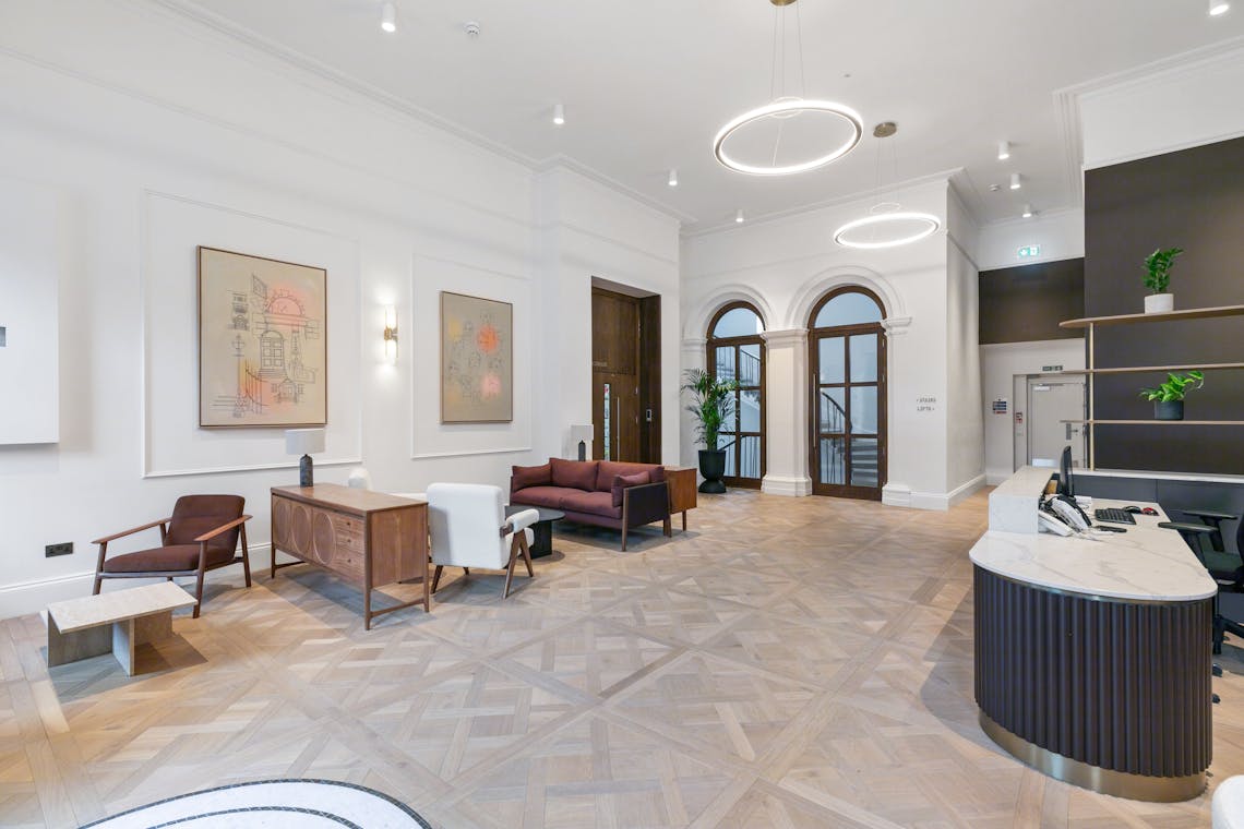 183 reception.jpg The Eversholt, 163 - 203 Eversholt Street, London, Office / Serviced Office To Let - 183 reception.jpg