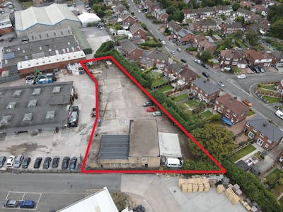 Oak House, Stockport, Industrial/Logistics / Land / Open Storage To Let / For Sale - Aerial Oak House.JPG