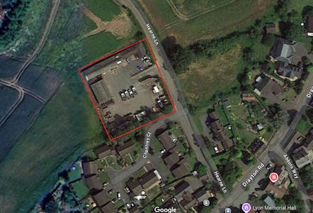 Former Highway Depot, Hearne Lane, Hodnet, Commercial Development For Sale - Outline.jpg