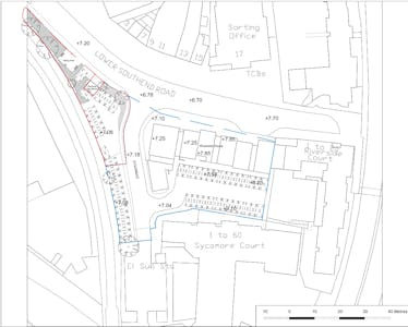 Block E Riverside House, Lower Southend Road, Wickford, Development For Sale - site plan block E.jpg