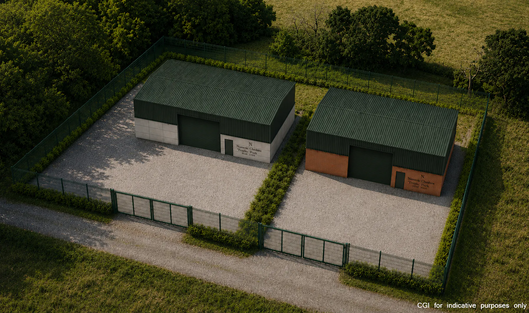 Units 1 & 2, Thos Yard, Knutsford, Industrial To Let - CGI 2