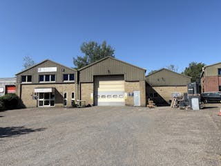 4 Oak Industrial Park, Chelmsford Road, Great Dunmow, Industrial To Let / For Sale - IMG_6227 Front Elevation  Jun 2025.JPG