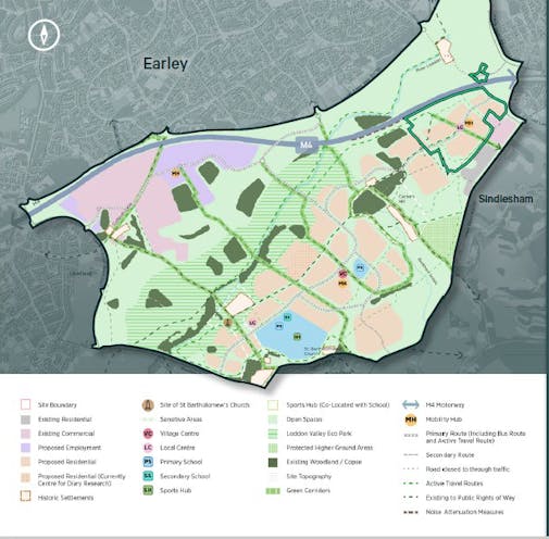 Hatch Farm, Wokingham, Development / Residential For Sale - Loddon Valley Garden Village
