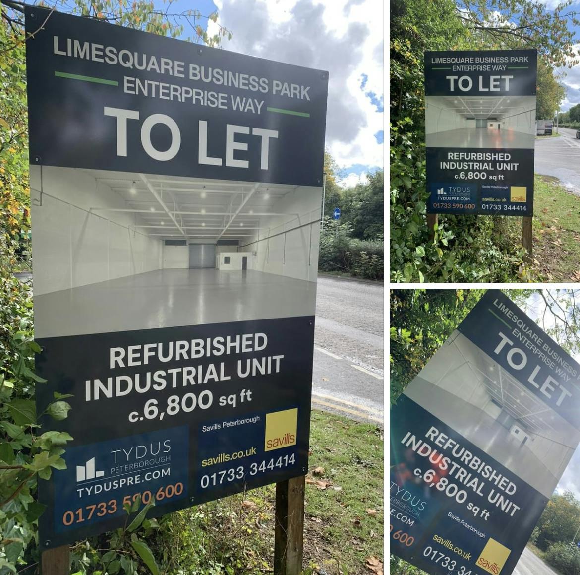 Unit F, Oaklea House, Limesquare Business Park, Peterborough, Industrial To Let - Signage.jpg