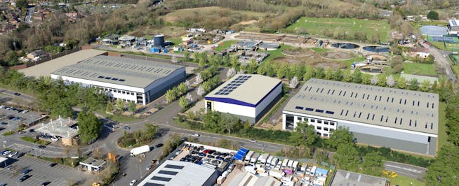 Unit 1, Aurora Park, Water Lane, Farnham, Warehouse & Industrial To Let - Main Aerial.jpg