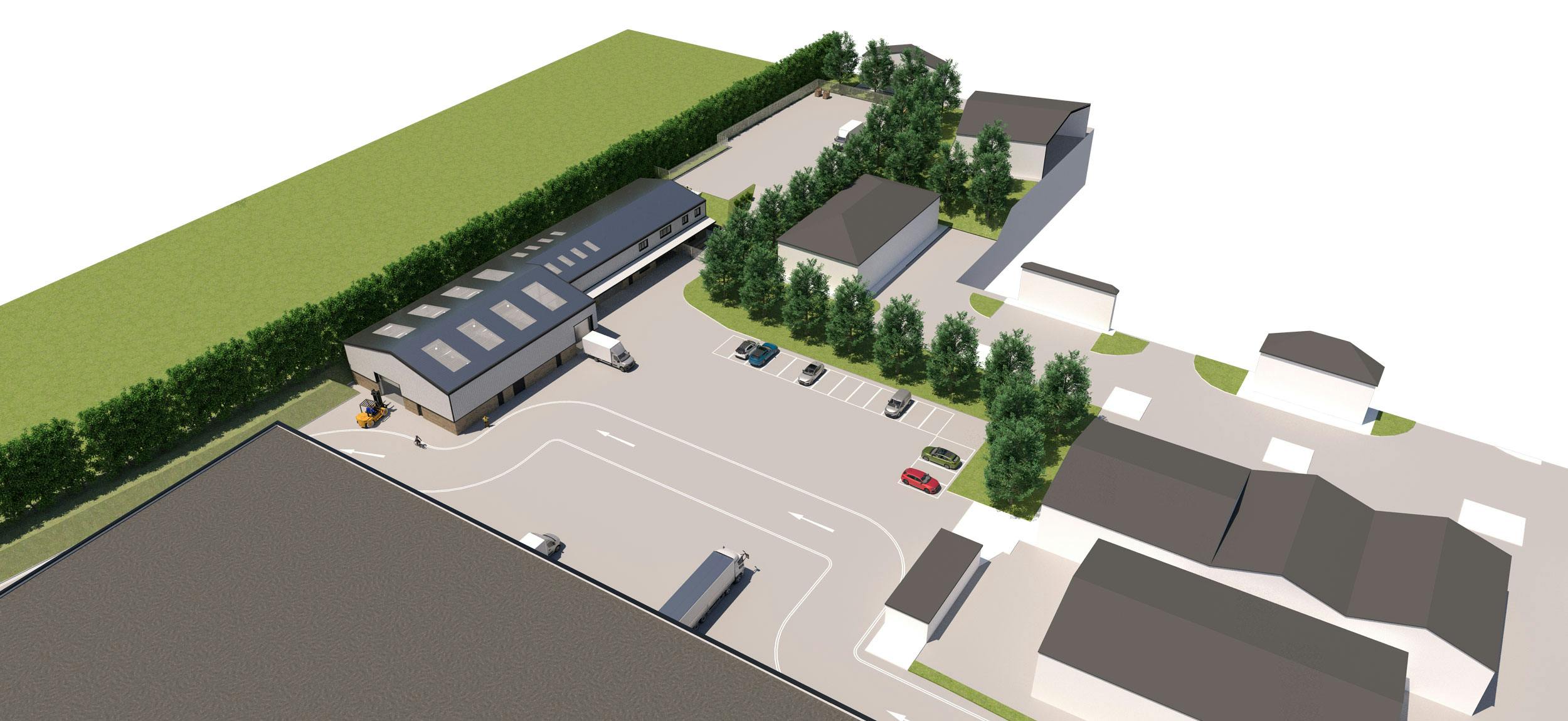 Units 1 & 2 Bankside Trade Park, Love Lane Industrial Estate, Cirencester, Industrial / Other To Let - 30-Unit-1-2-Yard-REV-C.jpg