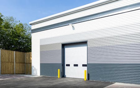 Unit 24 Panattoni Park, Gothard Green Way, Goddards Green, Burgess Hill, Industrial / Warehouse To Let - Unit 24 roller door.JPG