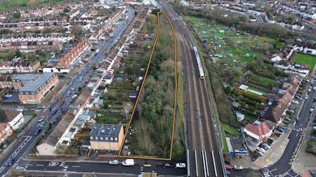 Land To The Rear Of 121 - 255 Pinner Road, Harrow, Development Land / Investment / Residential / Open Storage For Sale - DJI_0692 Outlined.jpg