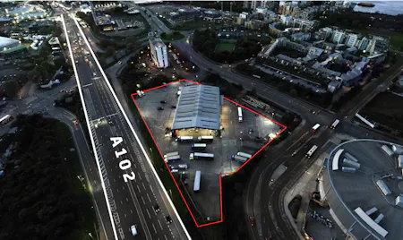 Greenwich, 75 Bugsby's Way, London, Industrial To Let / For Sale - aerial.JPG