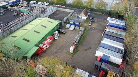 Hillside Yard, Theobalds Park Road, Enfield, Industrial/Logistics / Open Storage To Let - DJI_0508.JPG