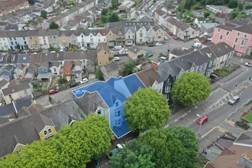 51-52 Walter Road, Swansea, 52 Walter Road, Swansea, Offices For Sale - DJI_0685-line.jpg