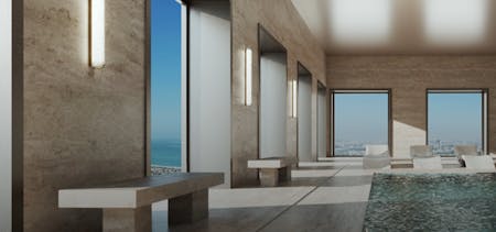 AHS Tower, Sheikh Zayed Road, Dubai, Office For Sale - ahs pool.png