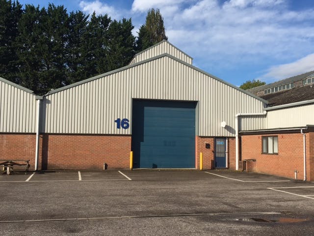 Unit 16 Vallis Trading Estate, Frome, Industrial To Let - Front elevation.JPG