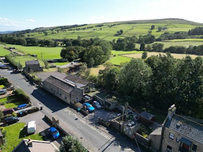 Former Fountains Earth C of E Primary School, Lofthouse, 5 Nidd View, Harrogate, Development For Sale - Aerial rear elevation.jpeg