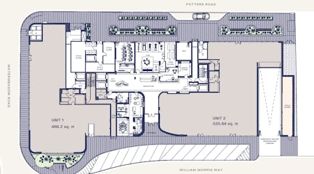 50 William Morris Way, London, D1 (Non Residential Institutions) / Office To Let / For Sale - Chelsea Riverview floor plan.PNG