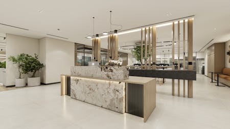 Vision Tower, Business Bay, Dubai, Office To Let / For Sale - Reception View 4.jpg