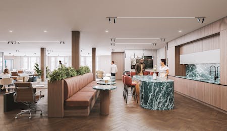 The Harewood, 2 Harewood Place, London, Office To Let - s05_Fit_out_office_kitchen_straight.jpg