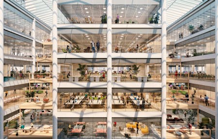 200 Gray's Inn Road, 200 Gray's Inn Road, London, Office To Let - 200 GIR Internal Terraces CGI.PNG