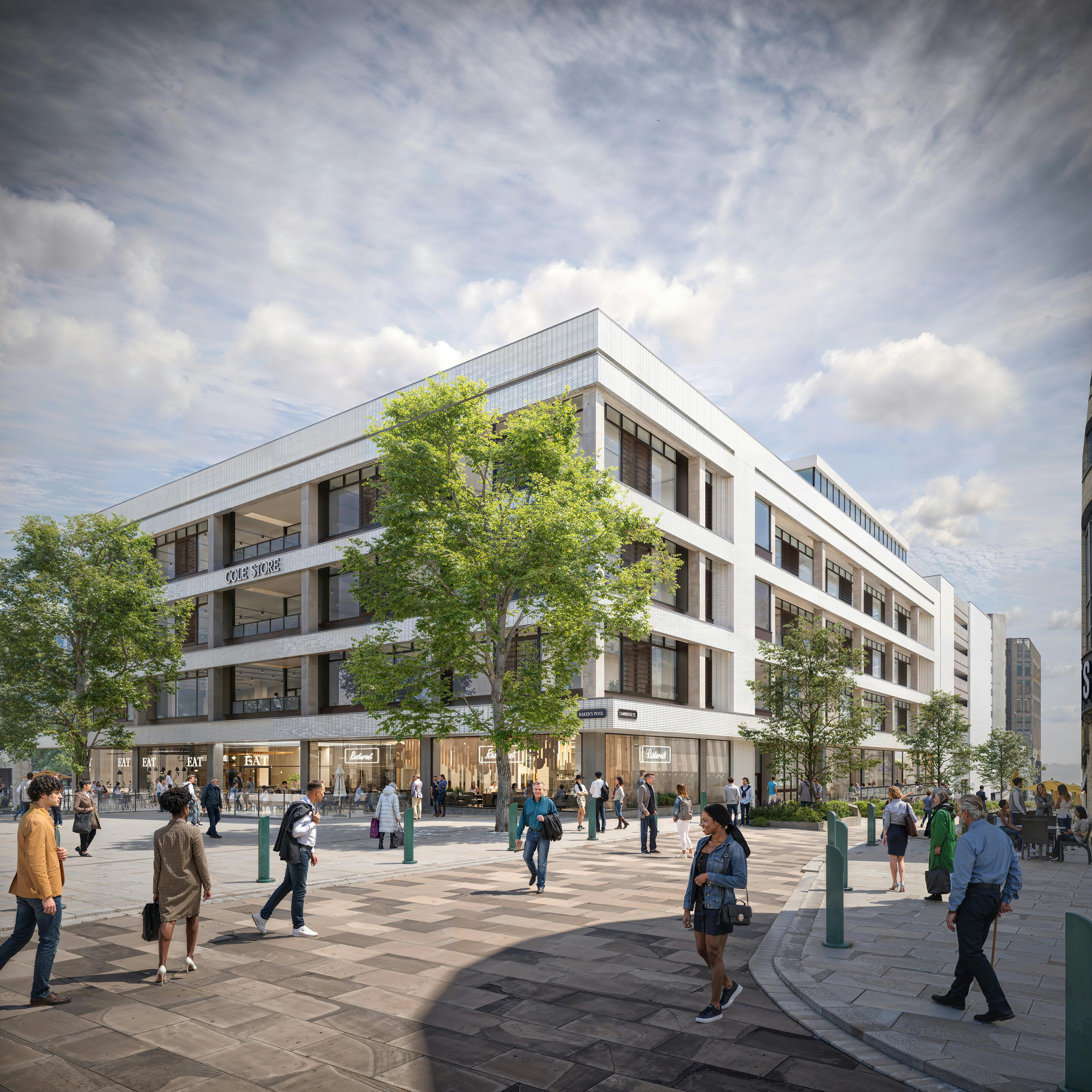 Cole Brothers, Barkers Pool, Sheffield, Leisure / Offices / Retail To Let - 250922_Cole_Store__BPCS_with_trees.jpg