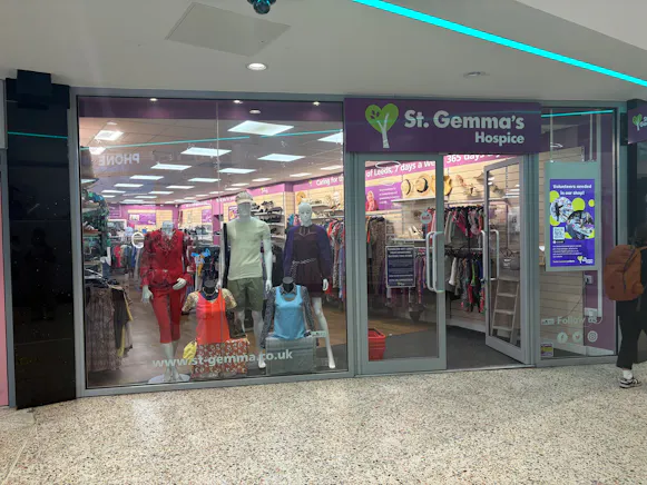 Unit 5, Merrion Centre, Leeds, Leisure / Retail To Let - shop front closer.jpg