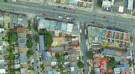 124b St. Stephens Avenue, London, Development / Land / Residential For Sale - St Stephens ave - Ariel View MARKED.jpg
