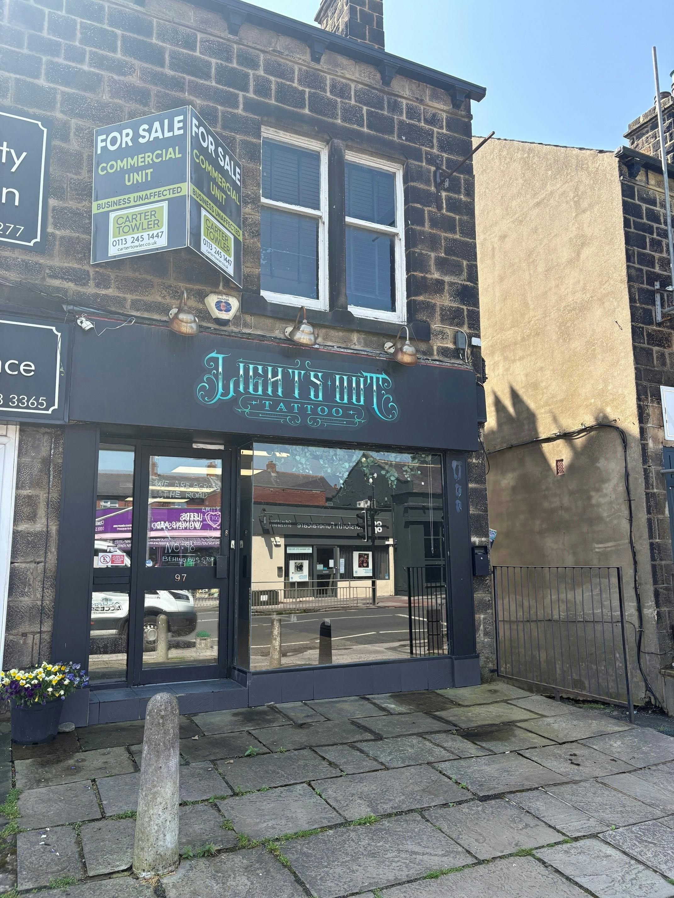 97 New Road Side, Horsforth, Leeds, Leisure / Retail To Let - outside of property.jpg