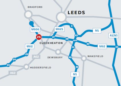 Woodland Park, Bradford Road, Cleckheaton, Office To Let - Map WP.PNG