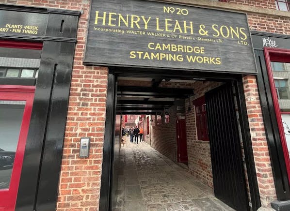 Leah's Yard (Courtyard), Sheffield, Leisure / Retail To Let - Leahs Yard Entrance.png