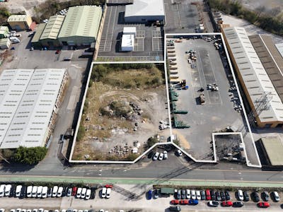 Former HUWS GRAY on Canal Road, Bradford, Development Land / Industrial / Industrial/Logistics / Open Storage For Sale - PLots A and B  White Line for Back Page of Brochure.JPG