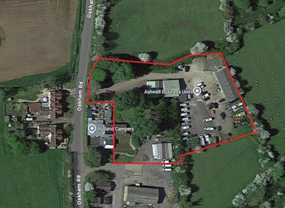 Ashwell Business Park, Ashwell, Oakham, Development / Land / Mixed Use / Office / Industrial / Warehouse For Sale - Google Overhead Redlined.jpg