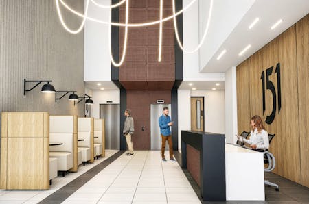 151 West George Street, Glasgow, Office To Let - 151 WGS Reception CGI