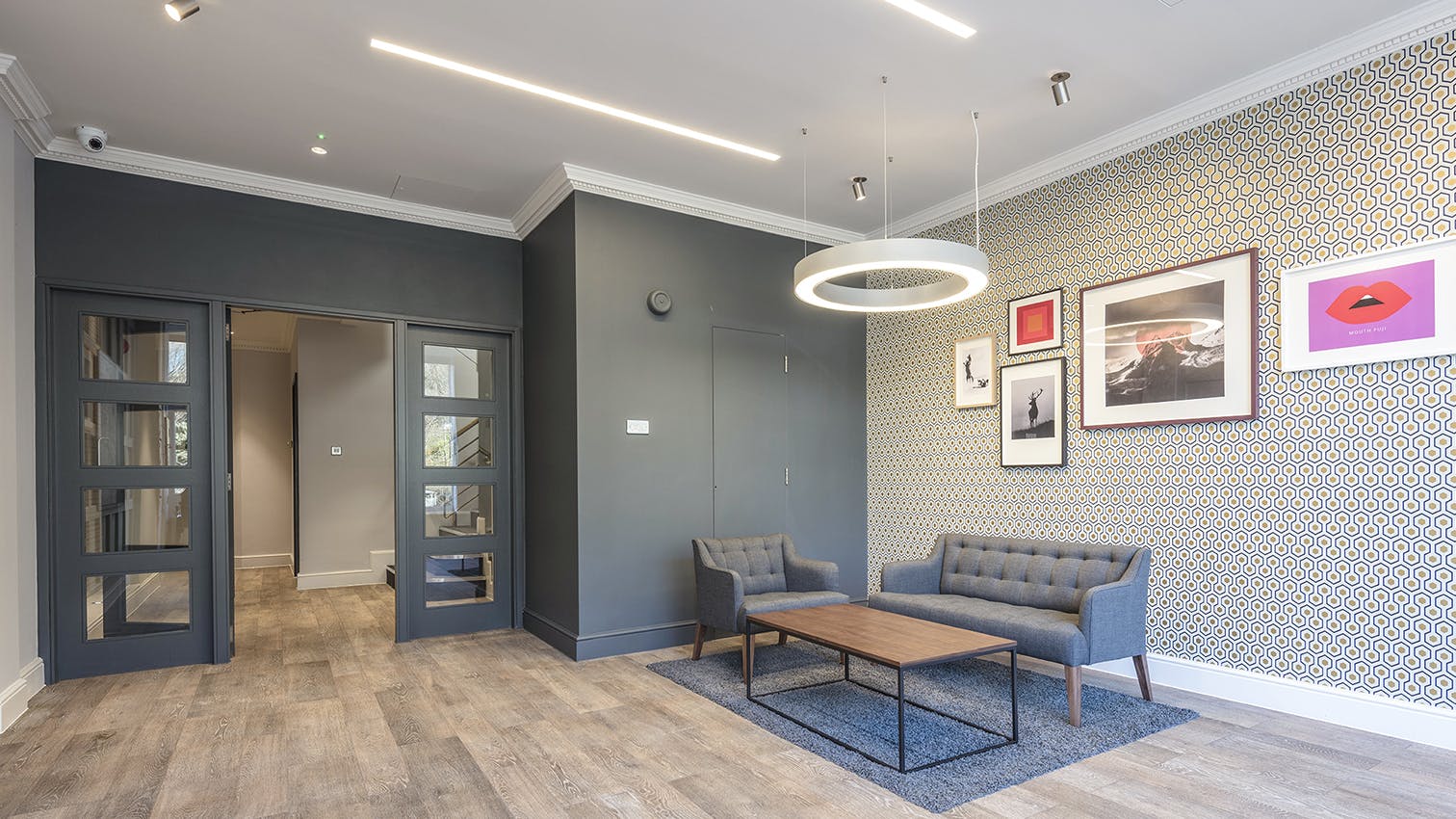 Charlotte Flex, 103-115 Hammersmith Road, Hammersmith, Office To Let - Charlotte Terrace, Hammersmith Road, London W14, Commercial office for rent , reception area 3.jpg