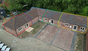 Units 1-4 Hall Farm, Eastridge View, Shrewsbury, Office / Other / Retail To Let / For Sale - Hall Farm Units Marked Up  2.jpg - More details and enquiries about this property