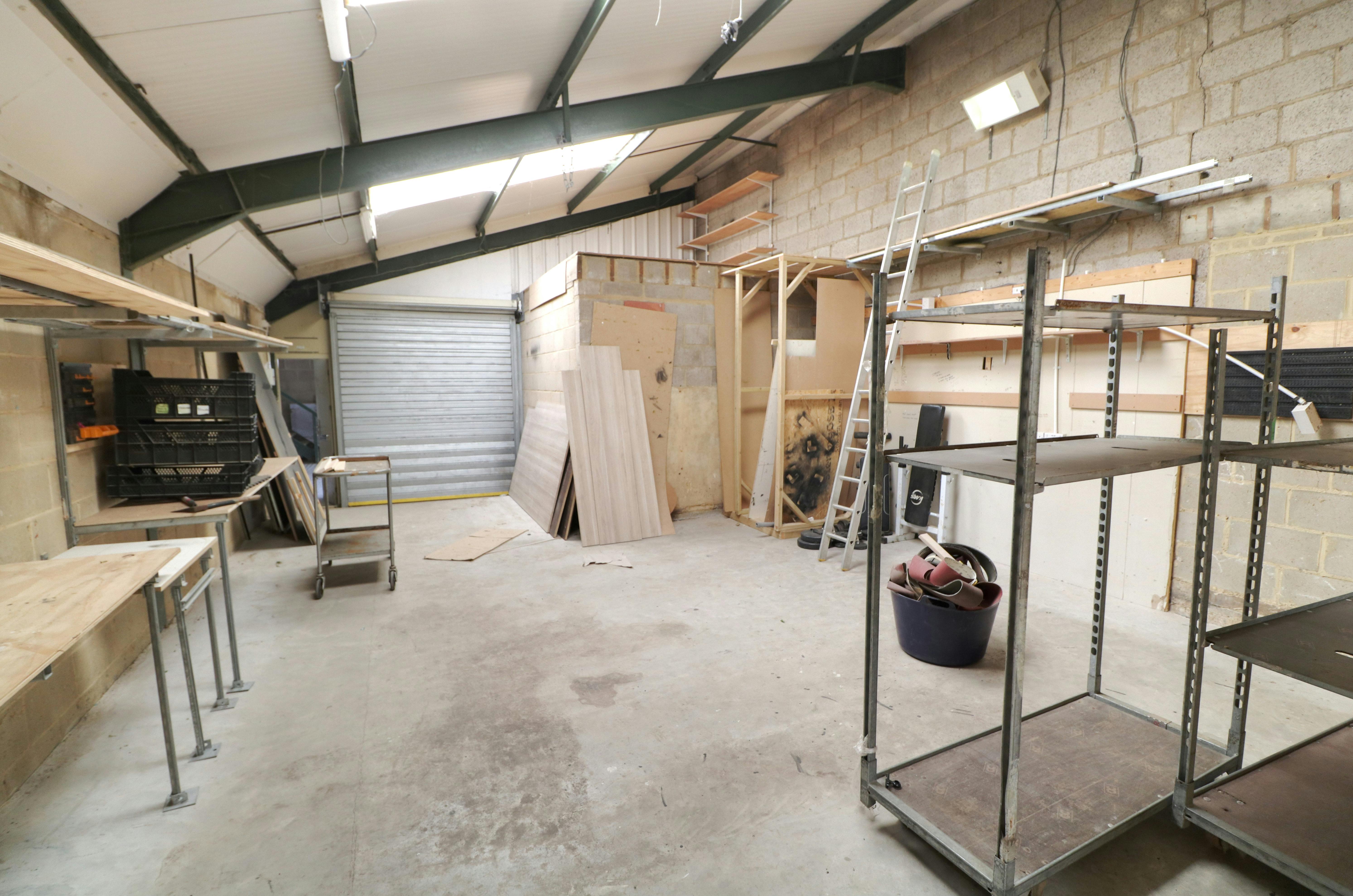 Unit 10 St Helena Farm, Plumpton, Industrial To Let - Front interior.jpg