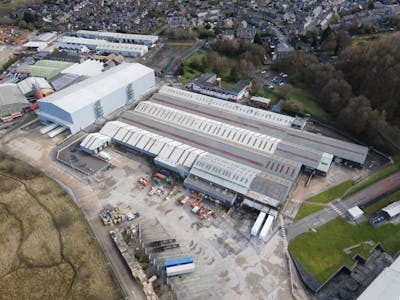 Unit A, Waterside, Glossop, Industrial To Let / For Sale - Aerial  Unit A Glossop.jpeg