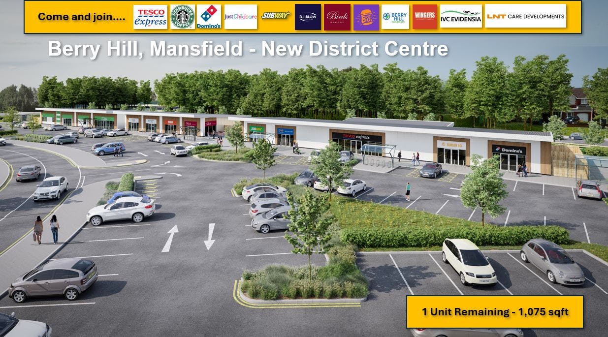 New District Centre, Adamsway, Mansfield, Other / Other / Restaurant / Cafe / Retail To Let - Front Page  Oct 25.JPG