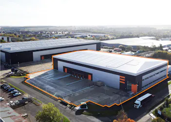 EVO 60 Corby, Sallow Road, Corby, Distribution Warehouse To Let - Marked up images for EVO Corby.jpg - More details and enquiries about this property