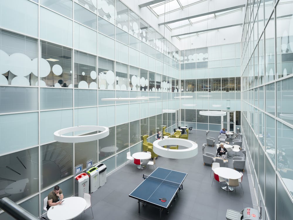 7 Lochside View, Edinburgh, Office To Let - 7 Lochside View  Atrium.jpg