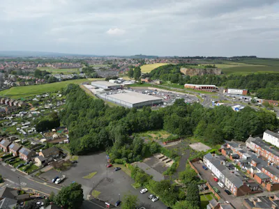 North West Side of Halliwell Street, Halliwell Street, Houghton-le-Spring, Land To Let - dji_fly_20260527_081020_886_1781771468353_photo.JPG