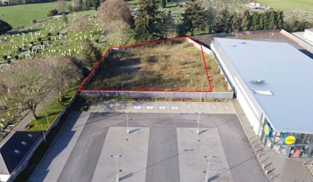Land at Victoria Road, Oswestry, Development Land / Land For Sale - Ladn at Victoria Road  marked up.JPG