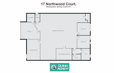 Unit 17, Block 2 Northwood Court, Dublin 9, Investment For Sale - Floor Plans - Suite 17 Northwood Court.jpg