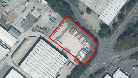 Open Storage Land, Crittall Road, Witham, Open Storage To Let - Crittall Road  aerial red line.jpg