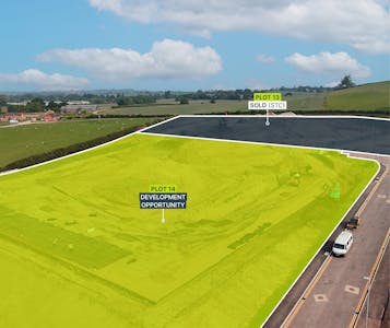 Plot 14, Beacon Business Park, Stafford, Land For Sale - Stafford Beacon aerial 1.jpg